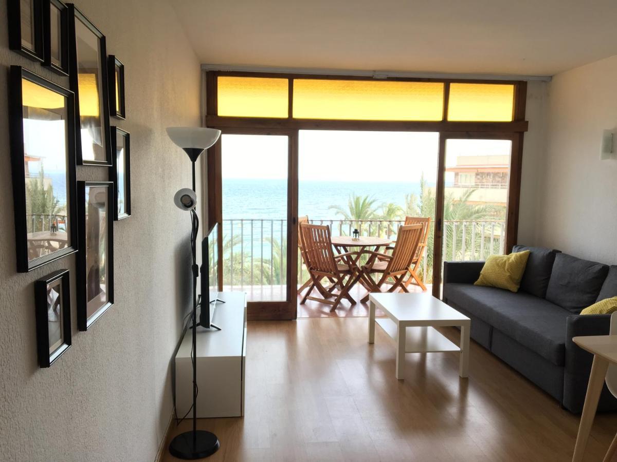 Apartamento Con Vistas Al Mar. Primera Linea De Playa. Aguadulce  Ngoại thất bức ảnh