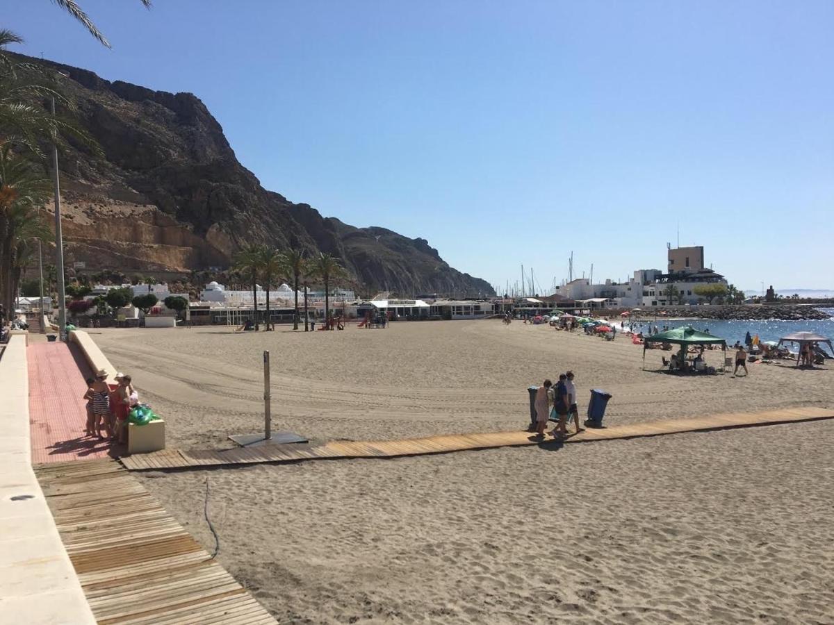 Apartamento Con Vistas Al Mar. Primera Linea De Playa. Aguadulce  Ngoại thất bức ảnh